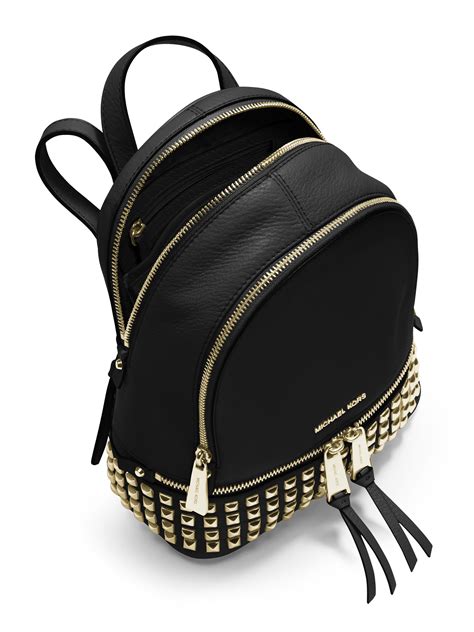 michael kors sofia purse black|Michael Kors mini backpack black.